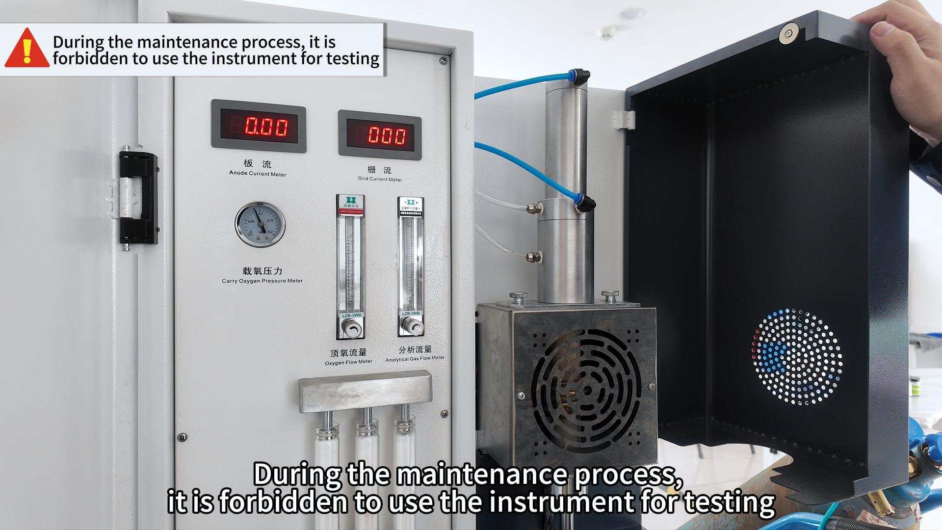 Анализатор серы и углерода (элементный анализ) Регулировка аналитического расходомера газа